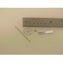 9057 -HO Antenna,wagon wheel, F-unit or caboose, with base and staff - Pkg. 1